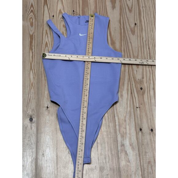 NIKE SPORTSWEAR ESSENTIAL BODYSUIT TANK TOP PURPLE WOMENS SIZE SMALL NWOT - Picture 5 of 9